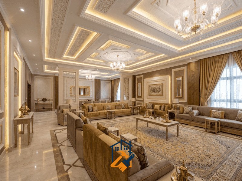ديكورات مجالس رجال وصالات في الدمام