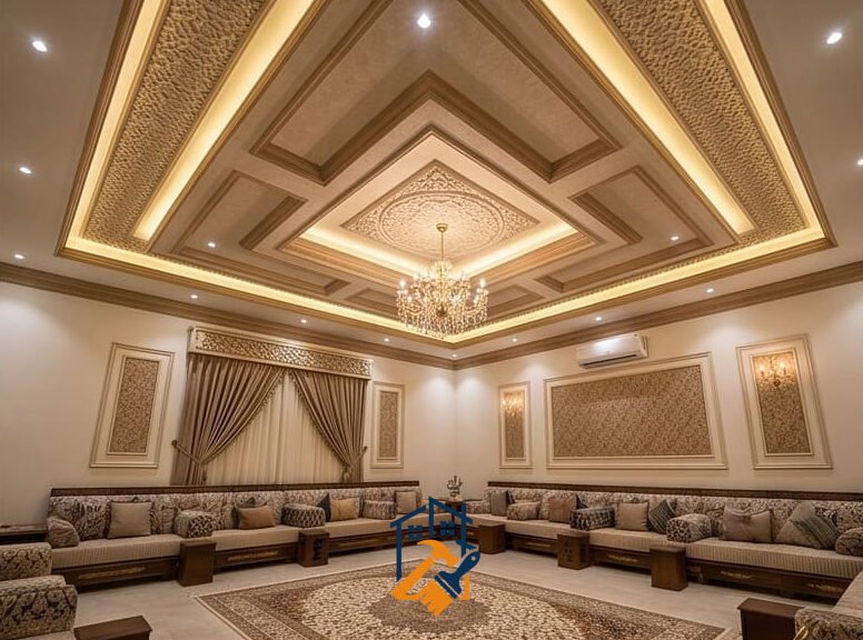 ديكورات جبس بورد مجالس وصالات