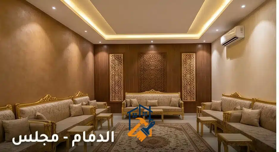 دهانات داخلية في مجلس سعودي - الدمام