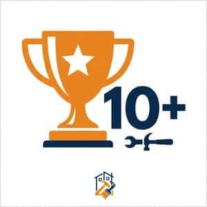 خبرة 10 سنوات في الترميم