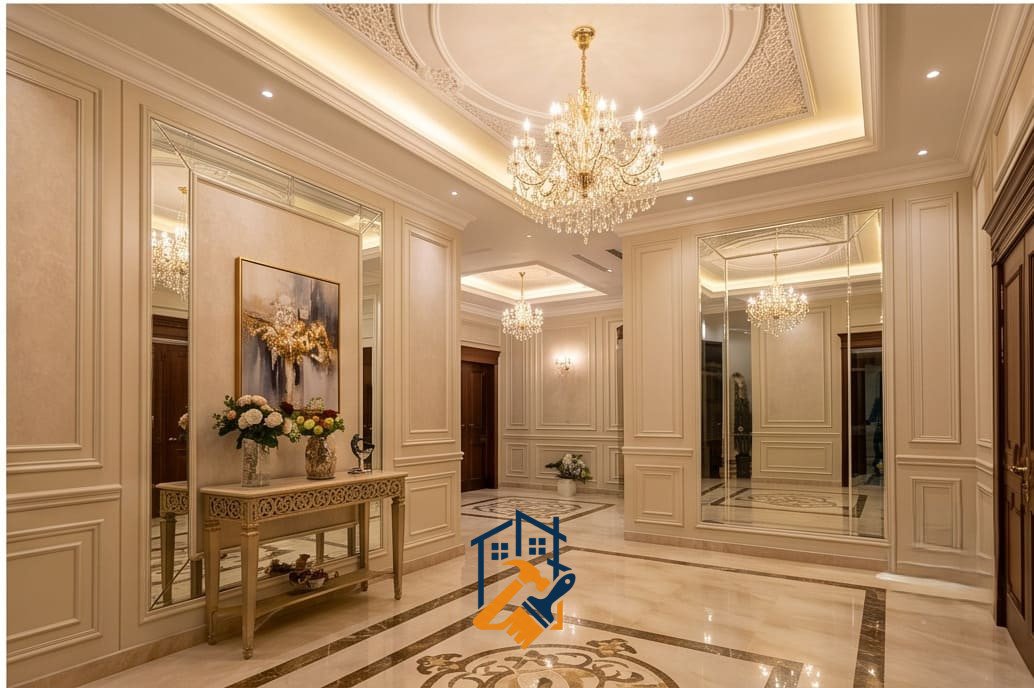 ديكورات مداخل منازل فاخرة