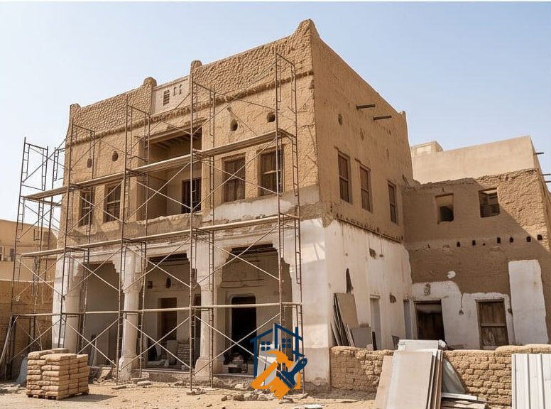 ترميم مباني قديمة في الدمام والخبر
