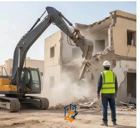 مقاول هدم مباني بالدمام