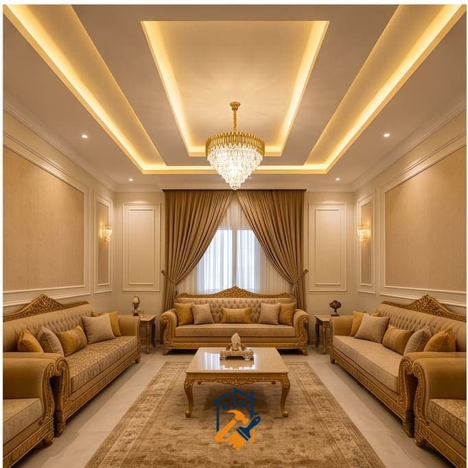 ديكورات مجالس رجال فاخرة